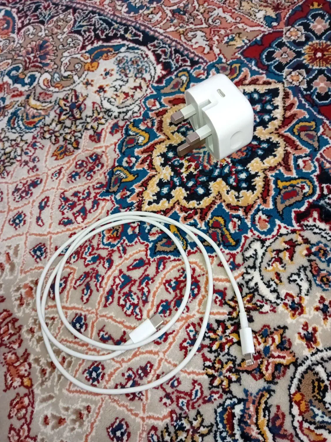 شارژر ۲۰ وات گوشی اصل اپل با کابل|لوازم جانبی موبایل و تبلت|اردبیل, |دیوار