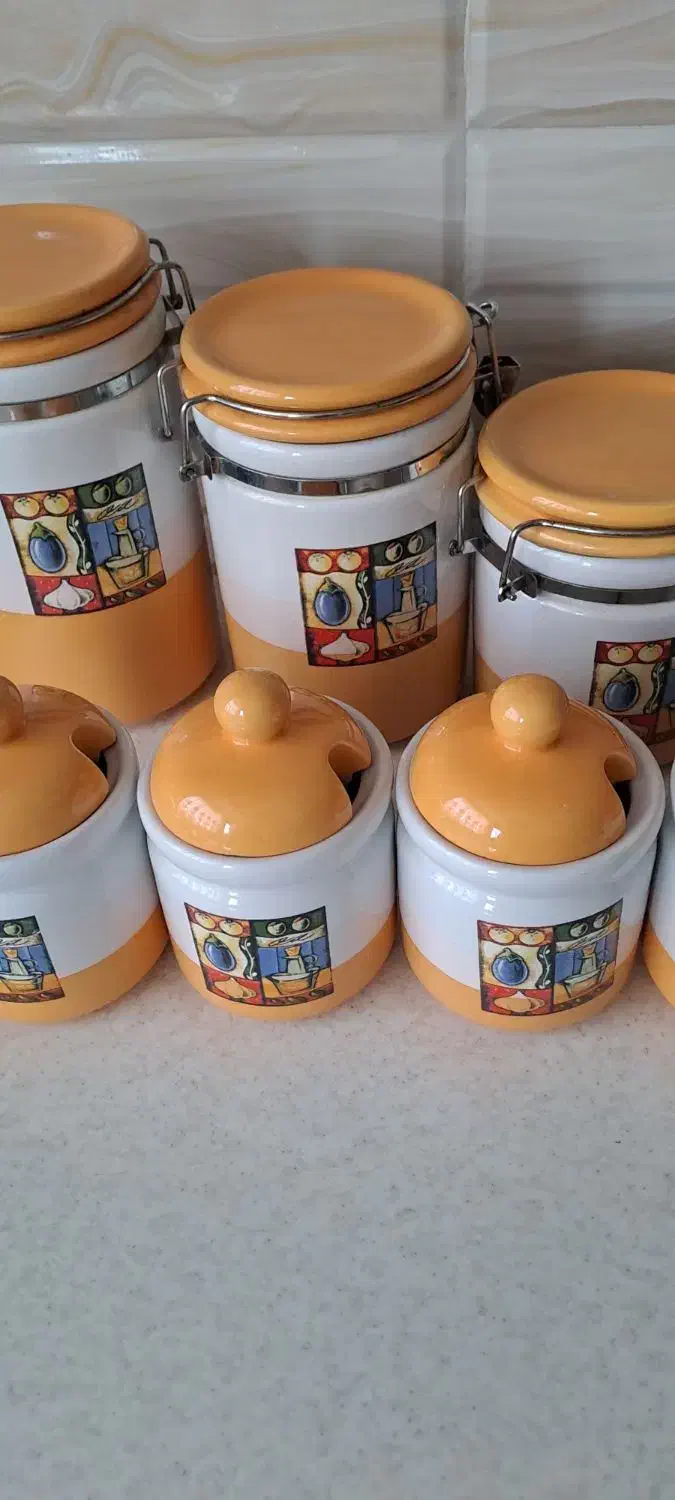 سرویس پاسماوری، بانکه، ادویه، سرامیک چینی|ظروف سرو و پذیرایی|تهران, شکوفه|دیوار