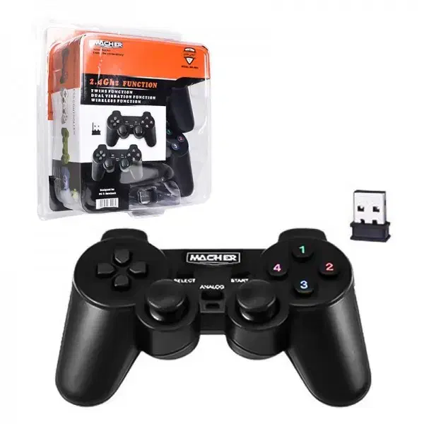 دسته بازی کامپیوتر بیسیمpc مدلps2|کنسول، بازی ویدئویی و آنلاین|اسلامشهر, صادقیه|دیوار