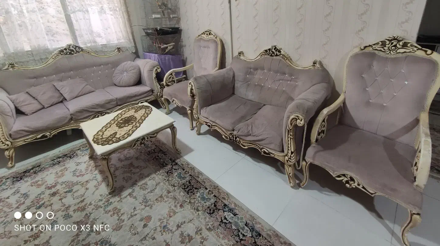 مبل|مبلمان خانگی و میز عسلی|ری, دولتآباد|دیوار