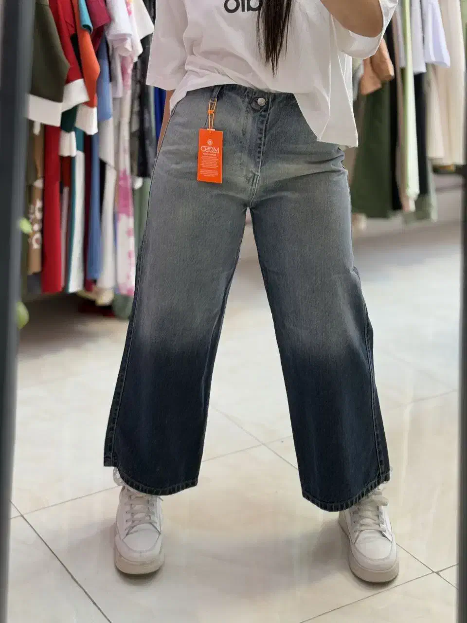 ۲۲ عدد جین مدل واید|لباس|کرمانشاه, |دیوار