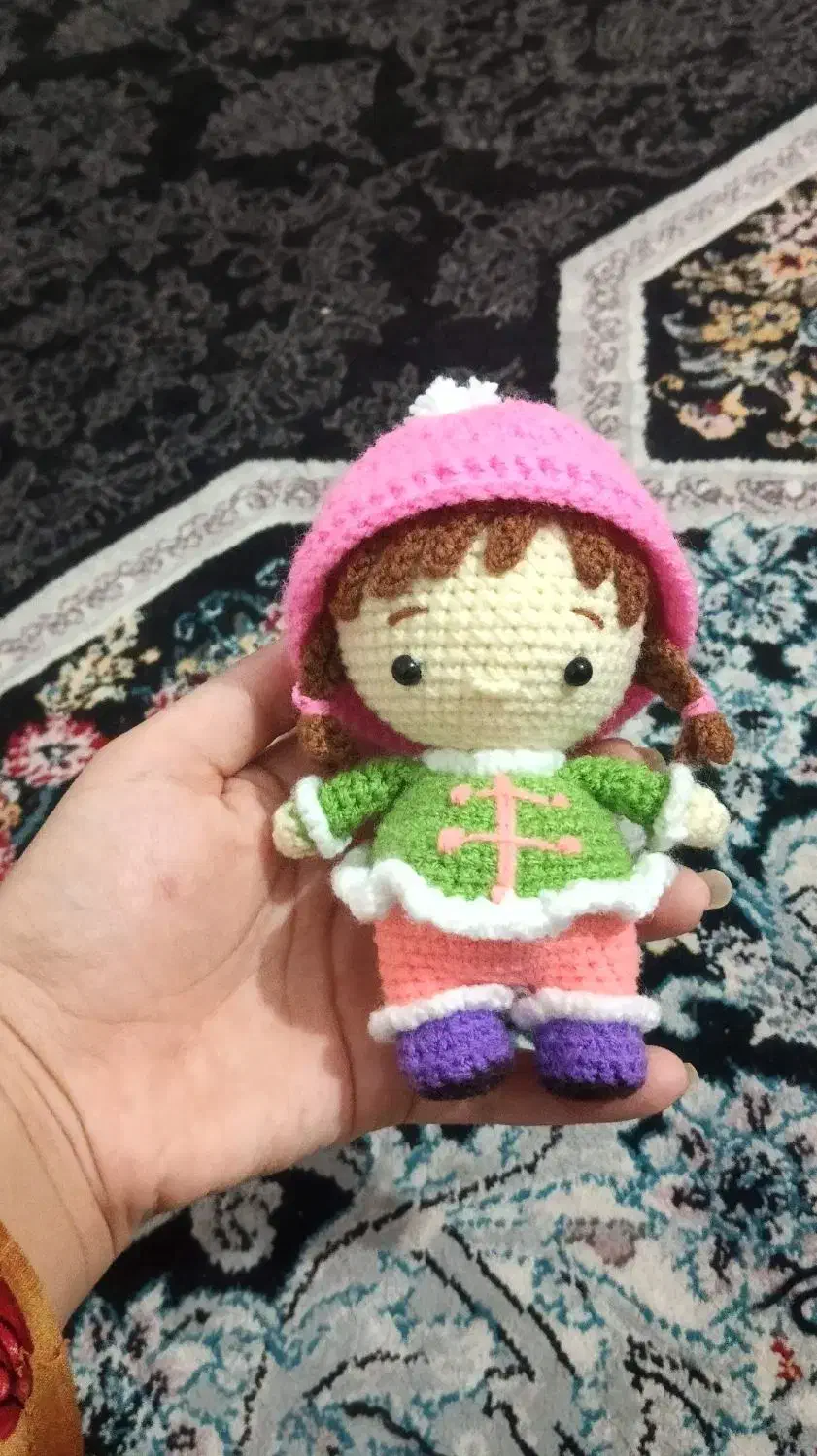 عروسک دستبافت برای سفارش و فروش|اسباب‌بازی بچه|بندر گناوه, |دیوار