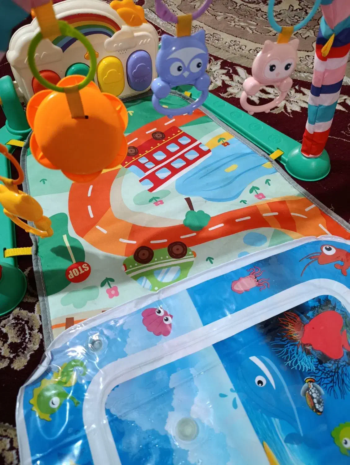 تشک بازی پیانو دار|اسباب و اثاث بچه|مشهد, گاز|دیوار