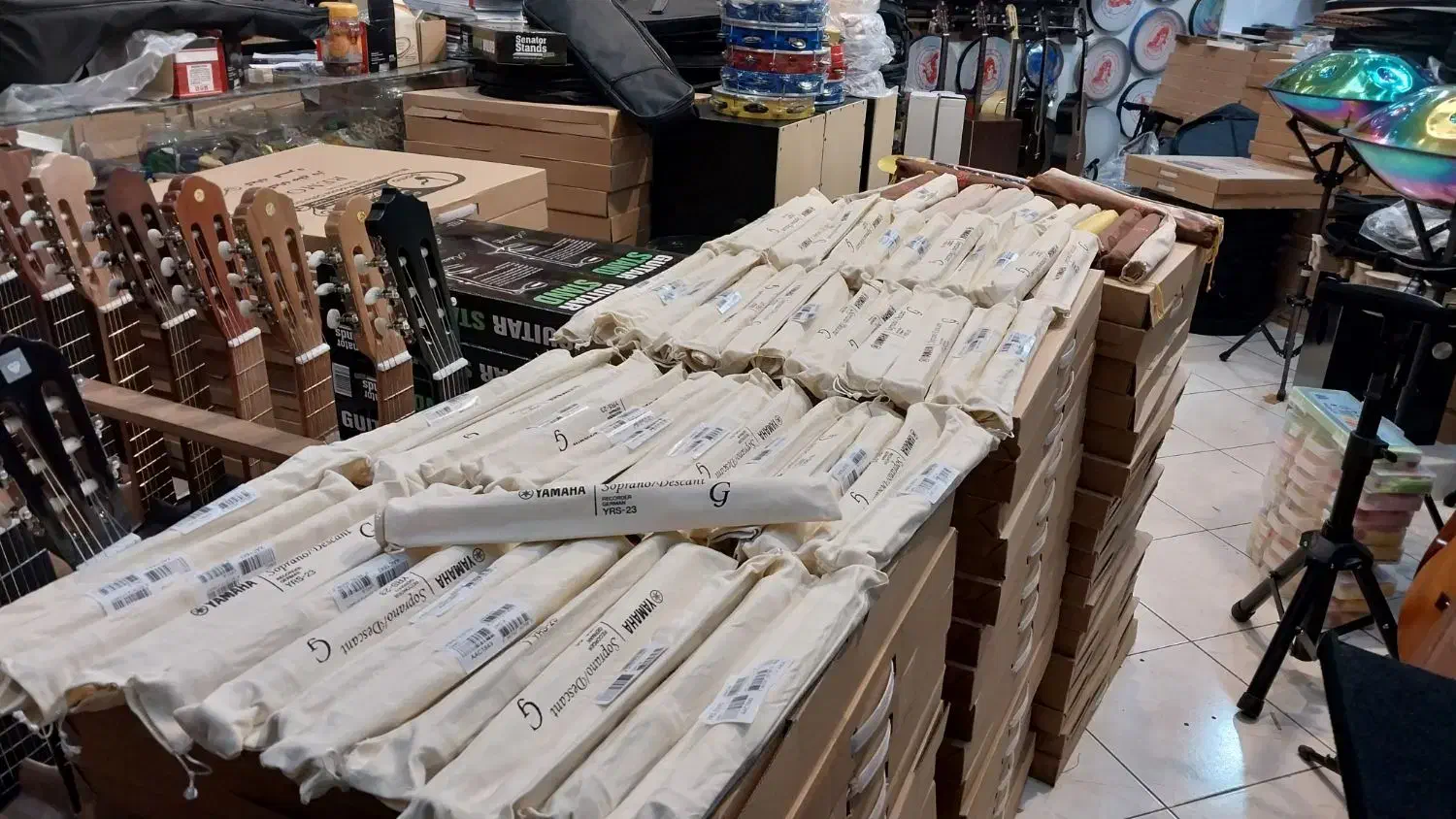 فلوت رکورد یاماها|سازهای بادی|مشهد, سپاد|دیوار