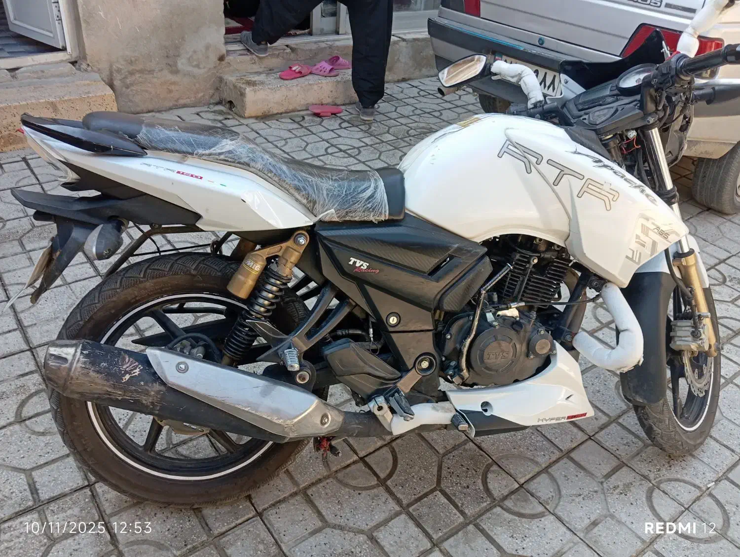 موتور آپاچی 180نیوفیس مدارک تکمیل|موتورسیکلت|هرسین, |دیوار