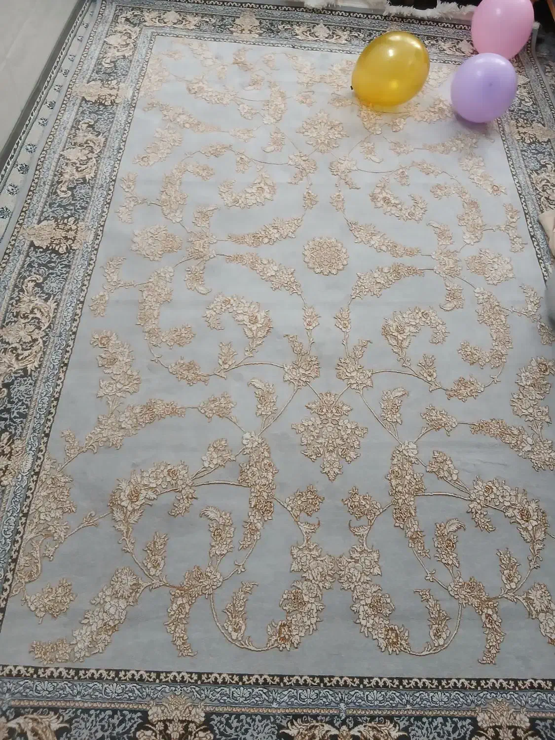 دو تخته فرش 6 متری اکرولیک ،طلاکوب|فرش|قم, آذر (نکویی)|دیوار