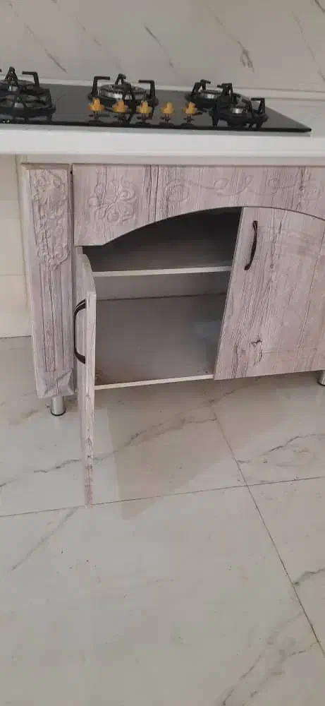 کابینت آماده نو با هود‌ و سینک|جاکفشی، کمد، دراور|رشت, پیرکلاچای|دیوار