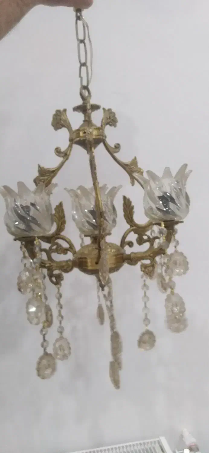 لوستر برنز|لوستر و چراغ آویز|زنجان, |دیوار