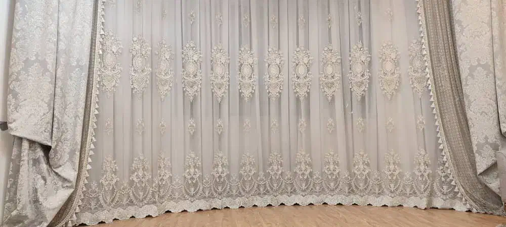 پرده 6متری نو|پرده، رانر، رومیزی|ایذه, |دیوار