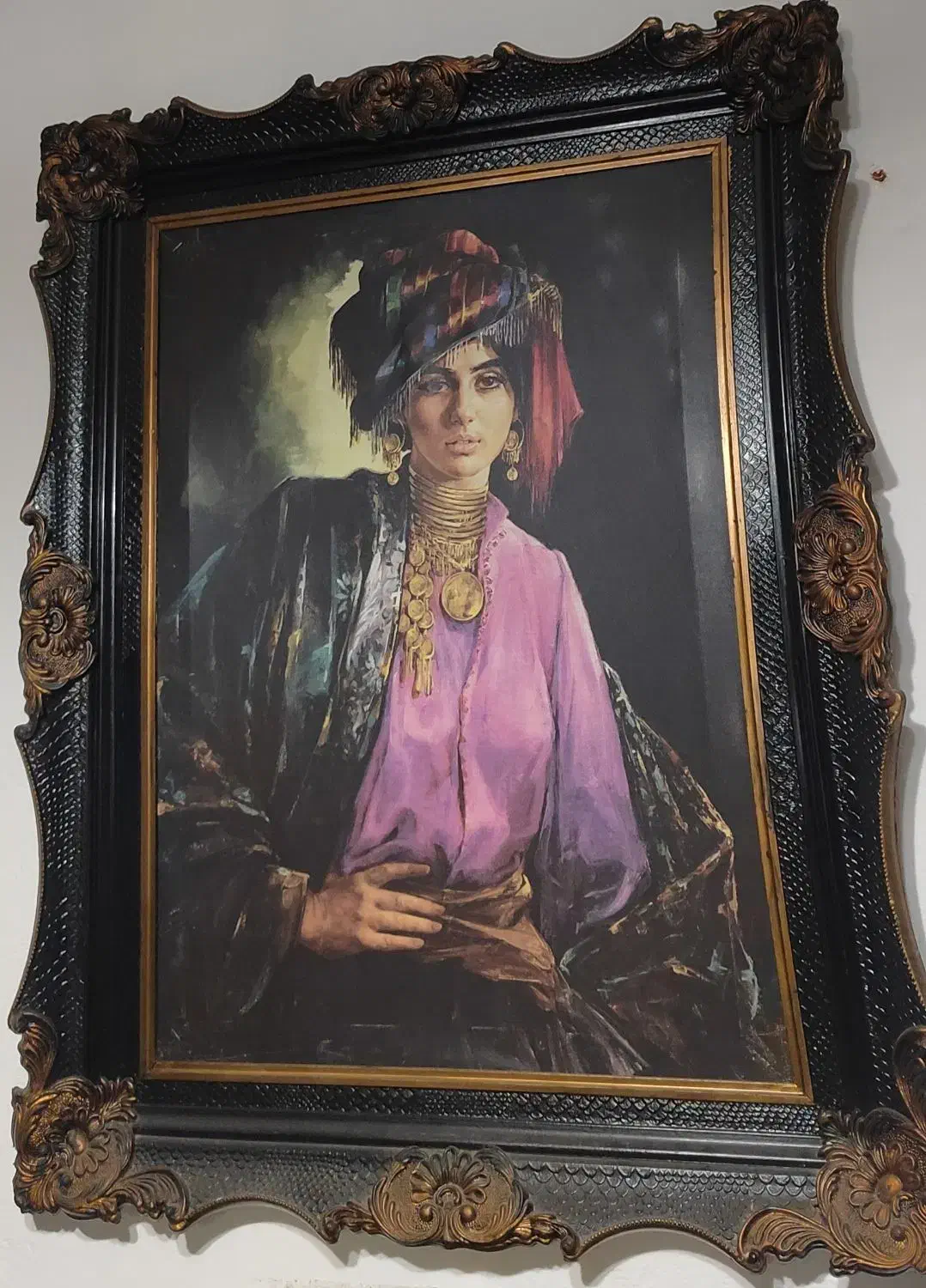 نقاشی چاپی با قاب کائوچو|تابلو، نقاشی، عکس|نوشهر, |دیوار