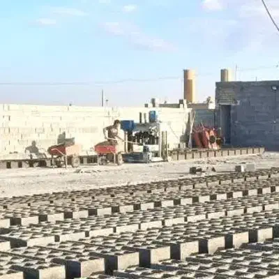 دستگاه بلوک زنی هیدرولیک ومیکسر همراه با شن کش|ماشین‌آلات صنعتی|یزد, |دیوار