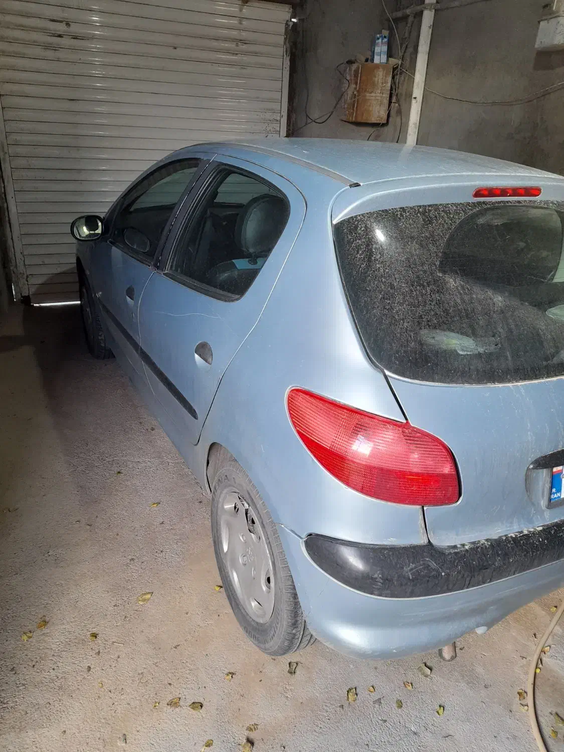 ۲۰۶ تمیز نقره آبی تیپ ۲ تمیز وسالم معاوضه۱۳۲ و۱۱۱|خودرو سواری و وانت|قوچان, |دیوار