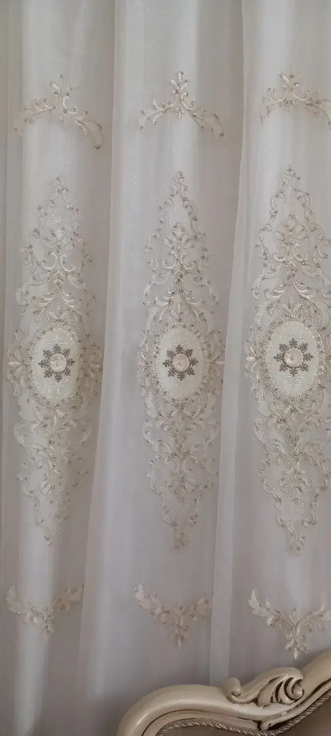 پرده توری کار شده|پرده، رانر، رومیزی|ملایر, |دیوار