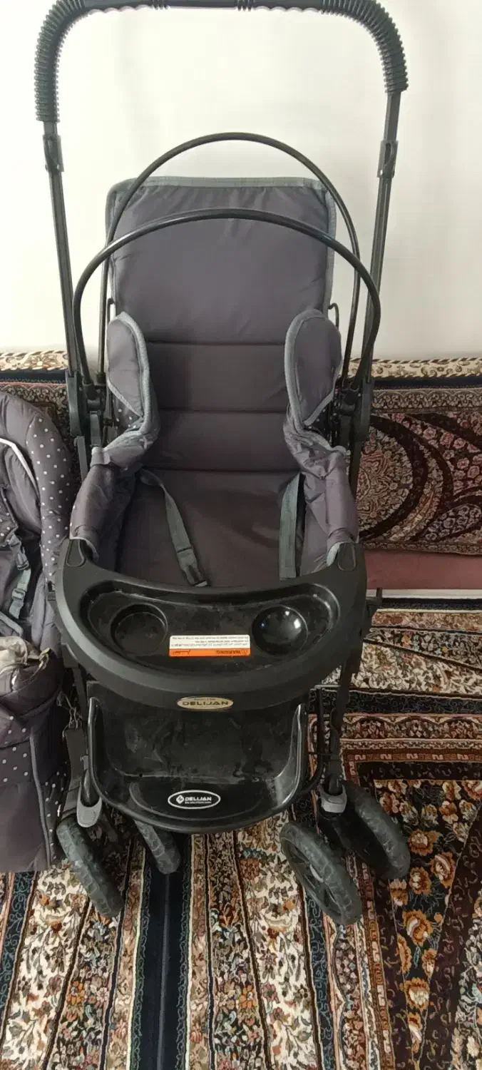 ست کالسکه و کریر ساک|اسباب و اثاث بچه|قروه, |دیوار