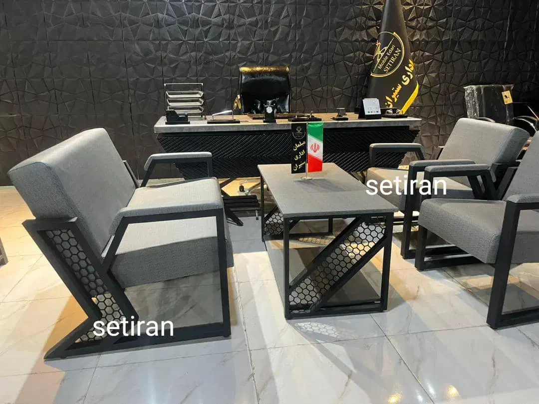 مبلمان اداری .شرایطی مشکی|دفتر کار|تهران, یافت آباد جنوبی|دیوار