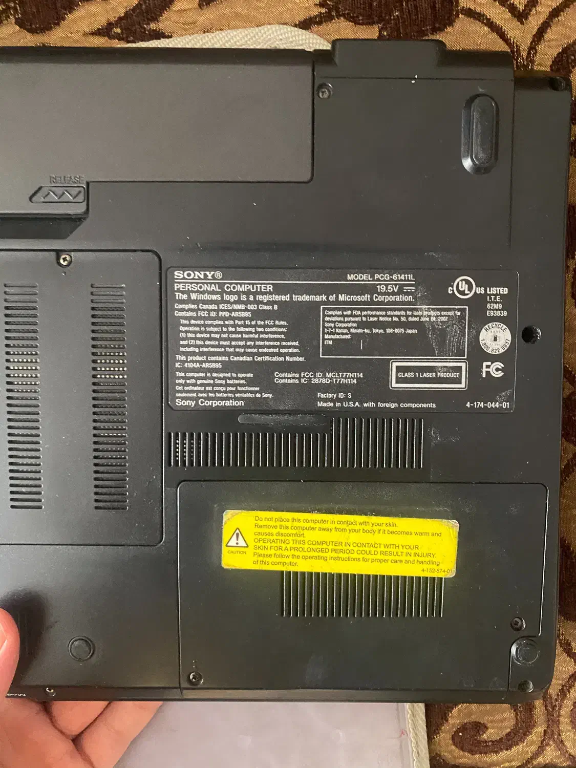 pcg-61411|رایانه همراه|شهرکرد, |دیوار