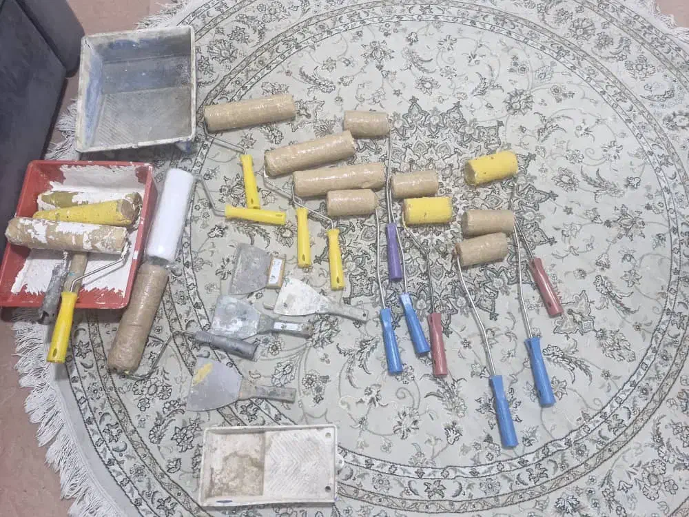 وسایل نقاشی ساختمان وکابینت|مصالح و تجهیزات ساختمان|محمدشهر, جعفرآباد|دیوار