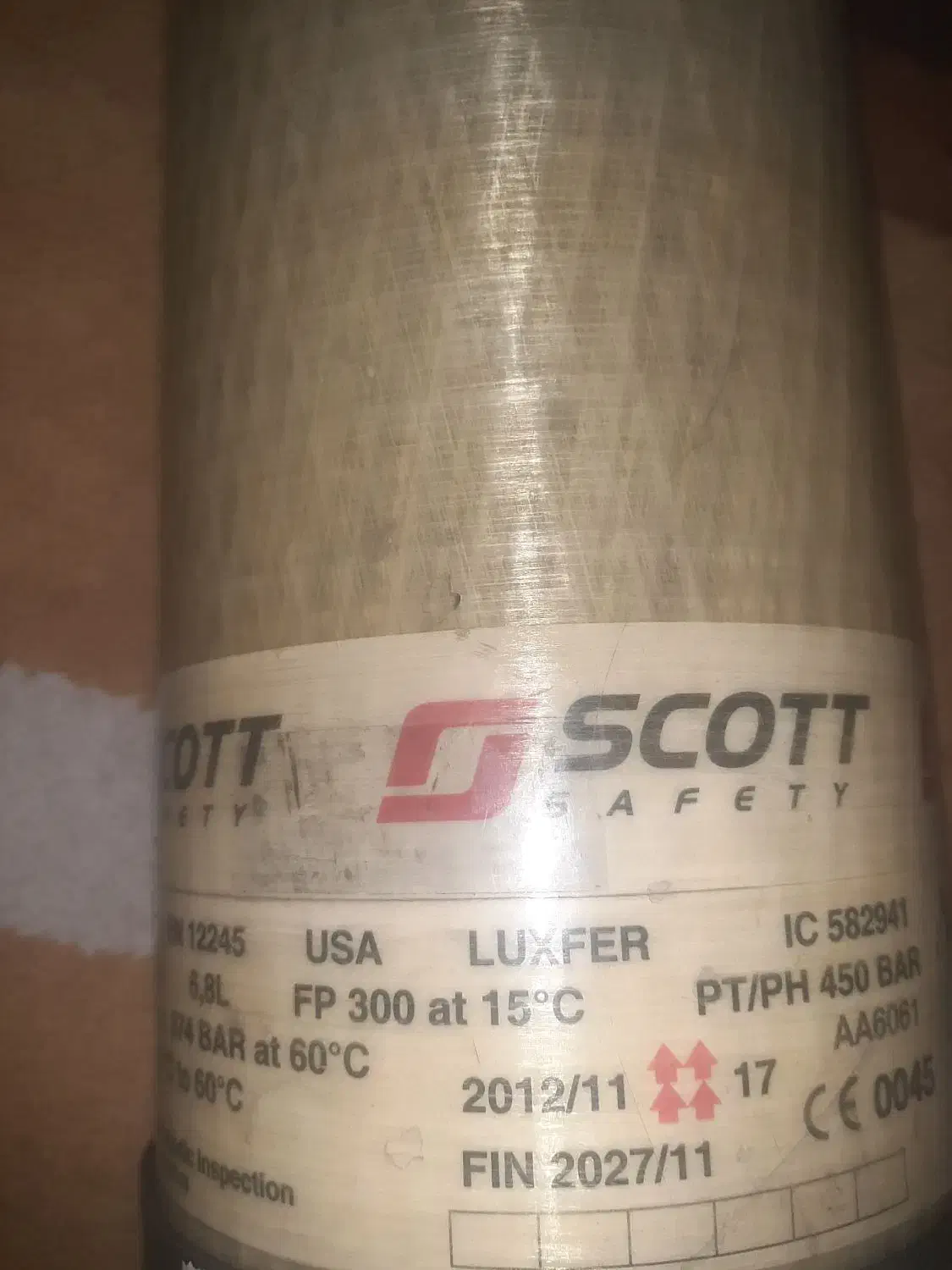 کپسول۴۵۰بارکامپوزیت امیرکای|غواصی و ورزشهای آبی|اهواز, شهرک برق|دیوار