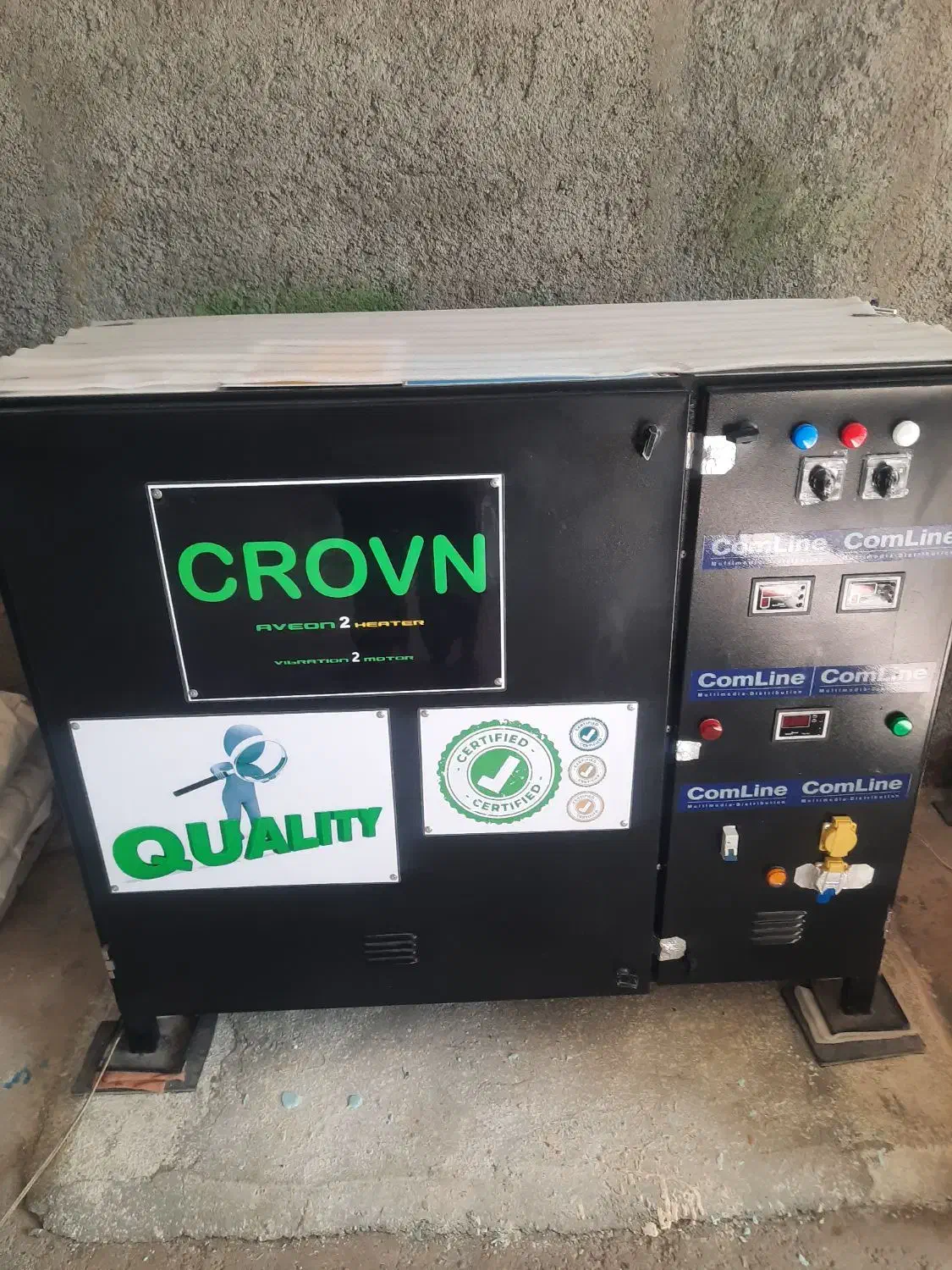 دستگاه صنعتی ویبره دار ۲موتوره،۲هیتره دیمردار|صنایع دستی و سایر لوازم تزئینی|دورود, |دیوار