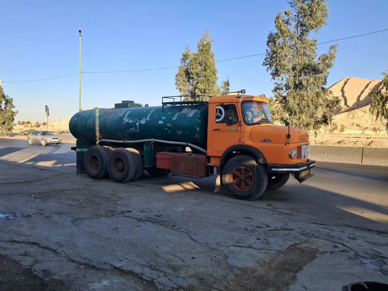 ده چرخ بالاگیر تانکر آب مدل ۱۳۶۰|خودرو سنگین|اصفهان, ارغوانیه|دیوار