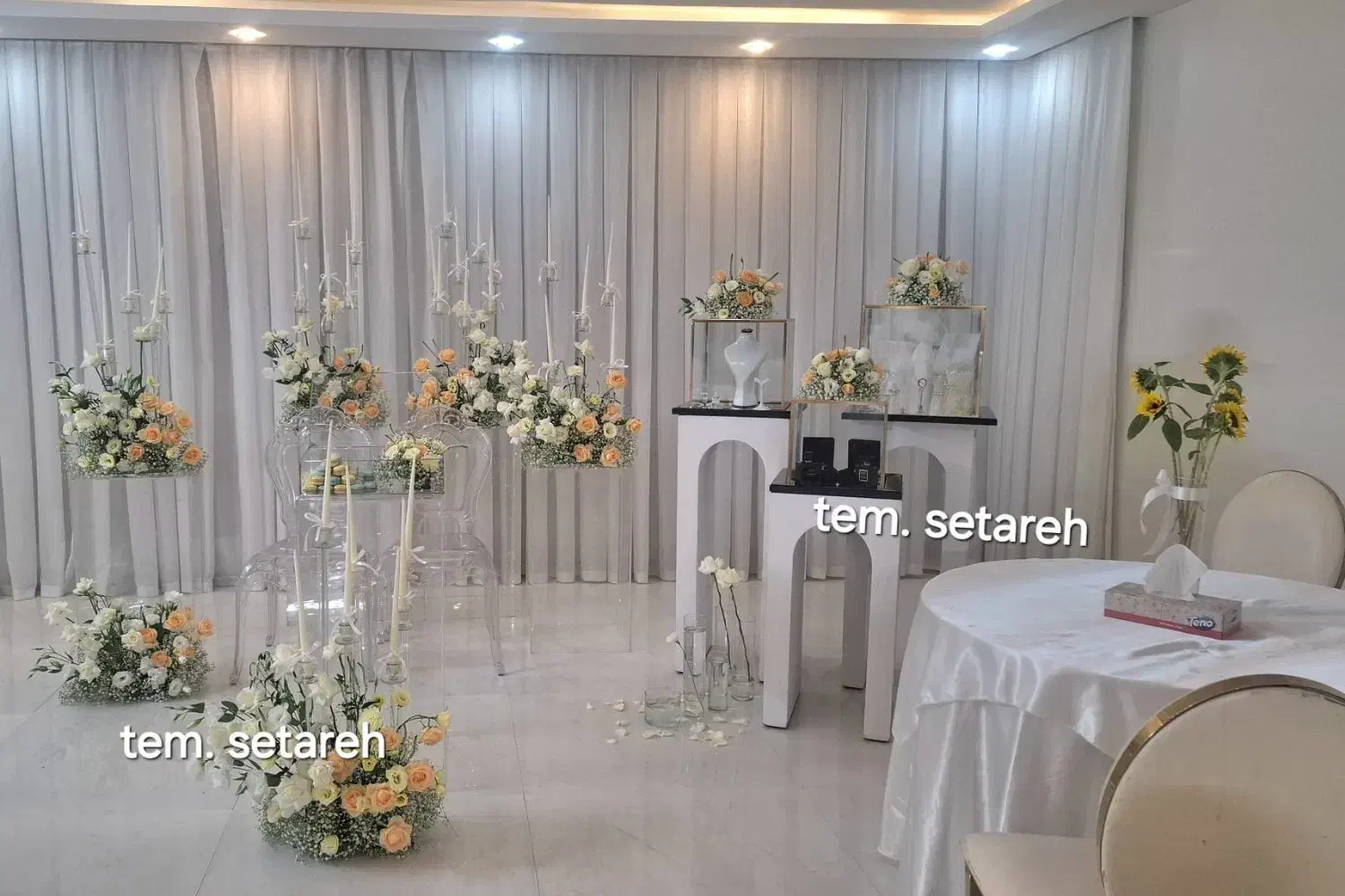 تم تولد ستاره|خدمات پذیرایی، مراسم|ابریشم, |دیوار