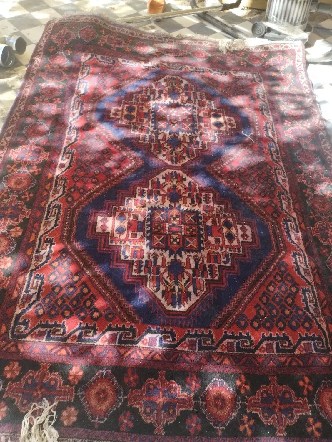 سه تخت فرش دست بافت|فرش|سیرجان, |دیوار