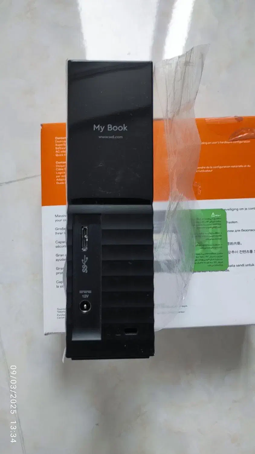 هارد اکسترنال مای بوک ۴ ترابایت|قطعات و لوازم جانبی رایانه|اسلام‌‌آباد غرب, |دیوار