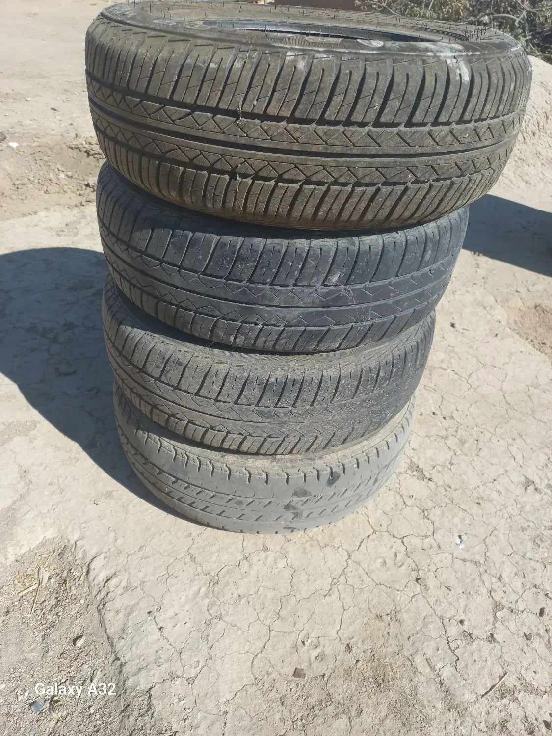 ۷حلقه لاستیک ۶۵درصدی سالم|قطعات یدکی و لوازم جانبی|همدان, |دیوار