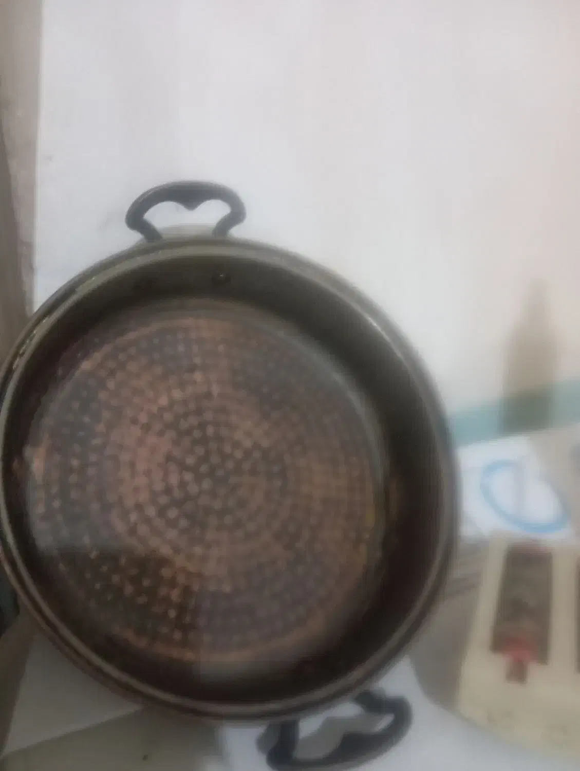 تابه مسی کهنه|ظروف پختوپز|زابل, |دیوار