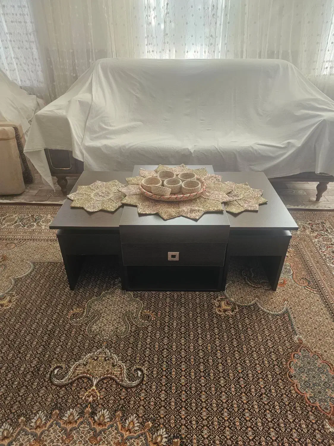 میز جلو مبلی|مبلمان خانگی و میز عسلی|گلپایگان, |دیوار