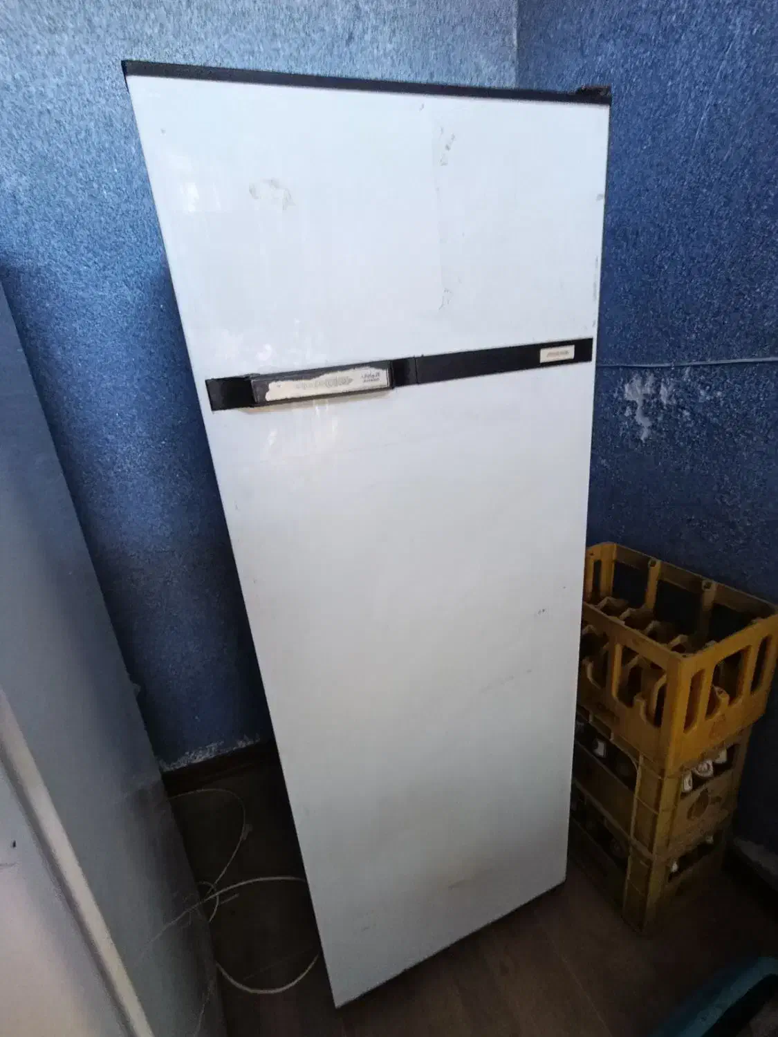 یخچال خانگی|یخچال و فریزر|بافت, |دیوار