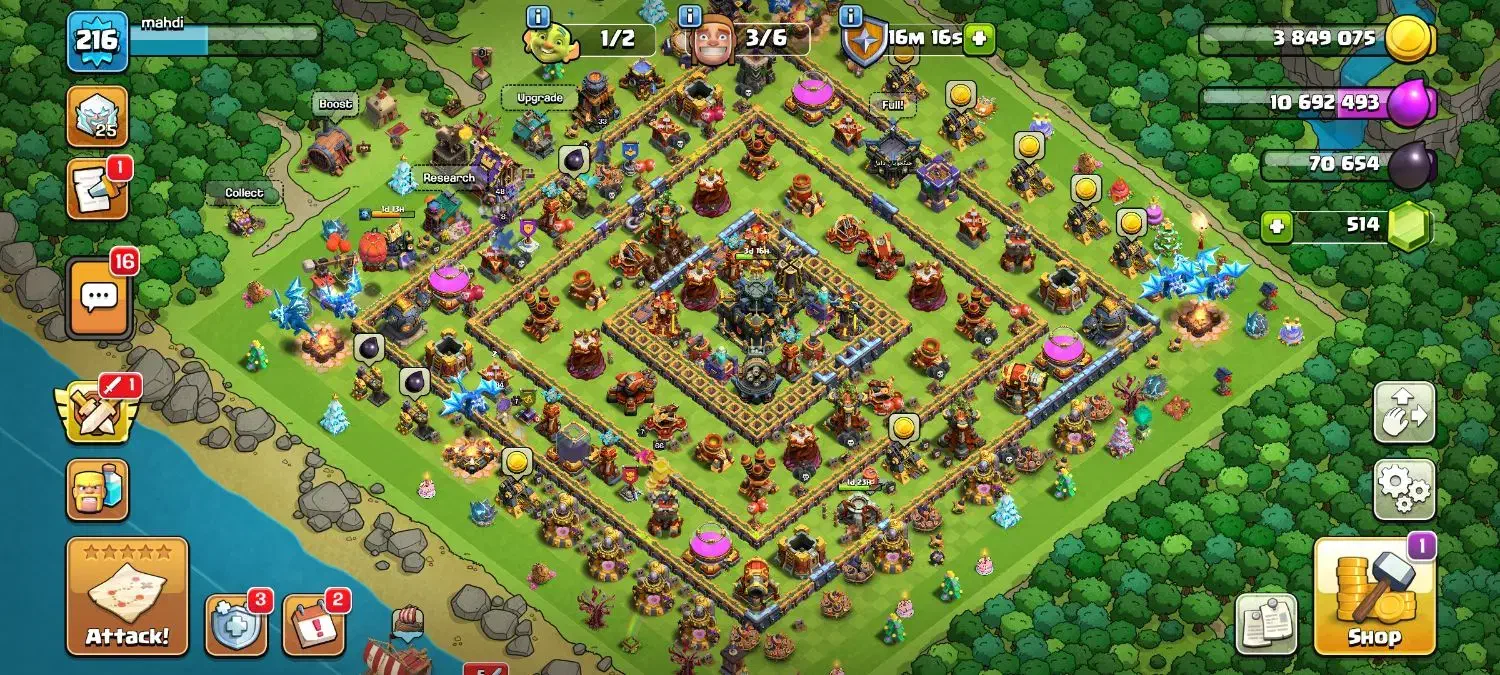 اکانت کلش|کنسول، بازی ویدئویی و آنلاین|آباده, |دیوار