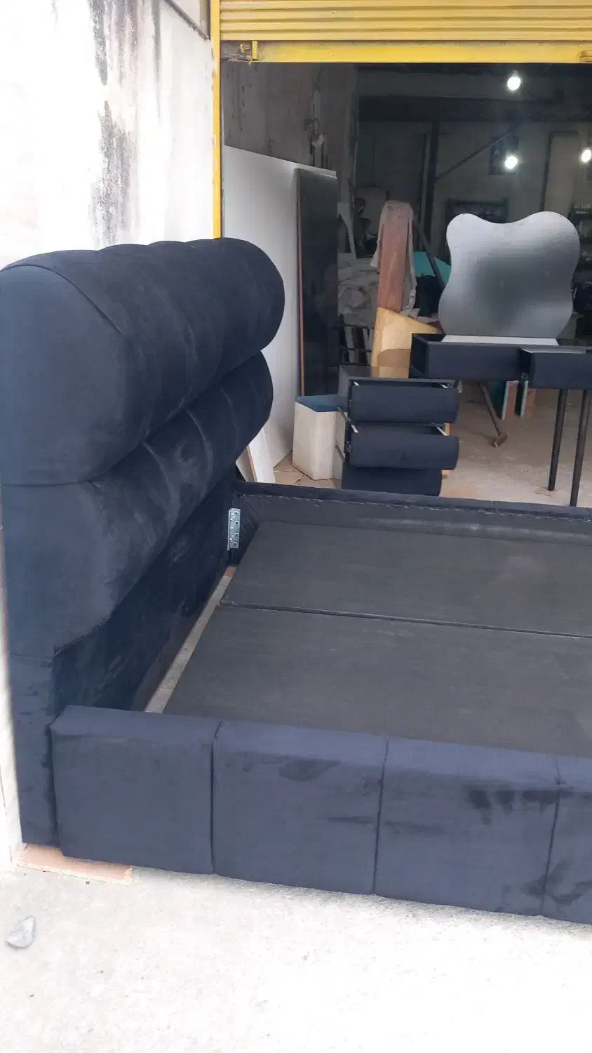 سرویسخواب مشکی|تخت و سرویس خواب|پرهسر, |دیوار