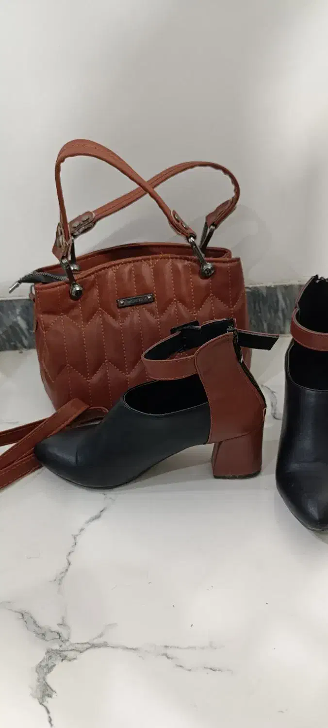 ست کیف و کفش سایز ۳۹|کیف، کفش، کمربند|همدان, |دیوار