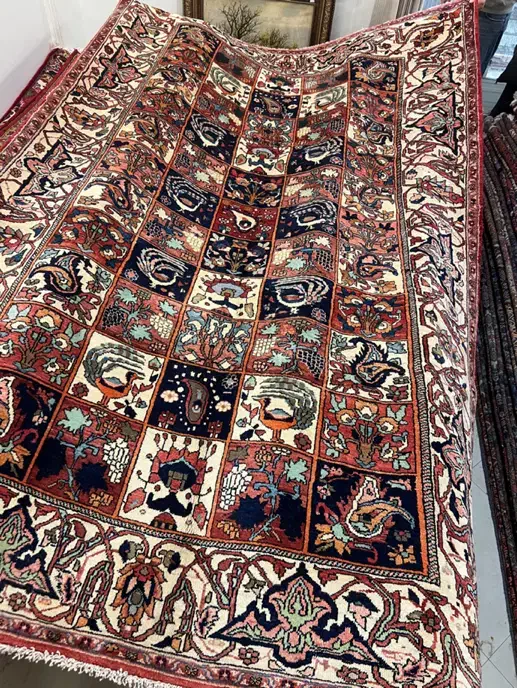 فرش دستبافت ۶ متری خشتی بختیار|فرش|تهران, یوسف‌آباد|دیوار