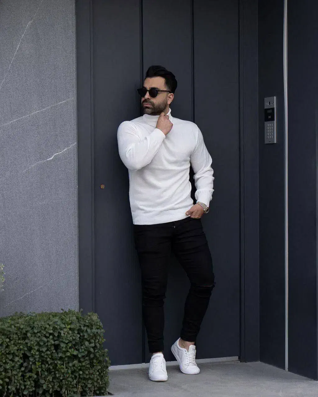 بافت یقه اسکی بافت مردانه لباس مردانه|لباس|قم, باغ شریفی|دیوار