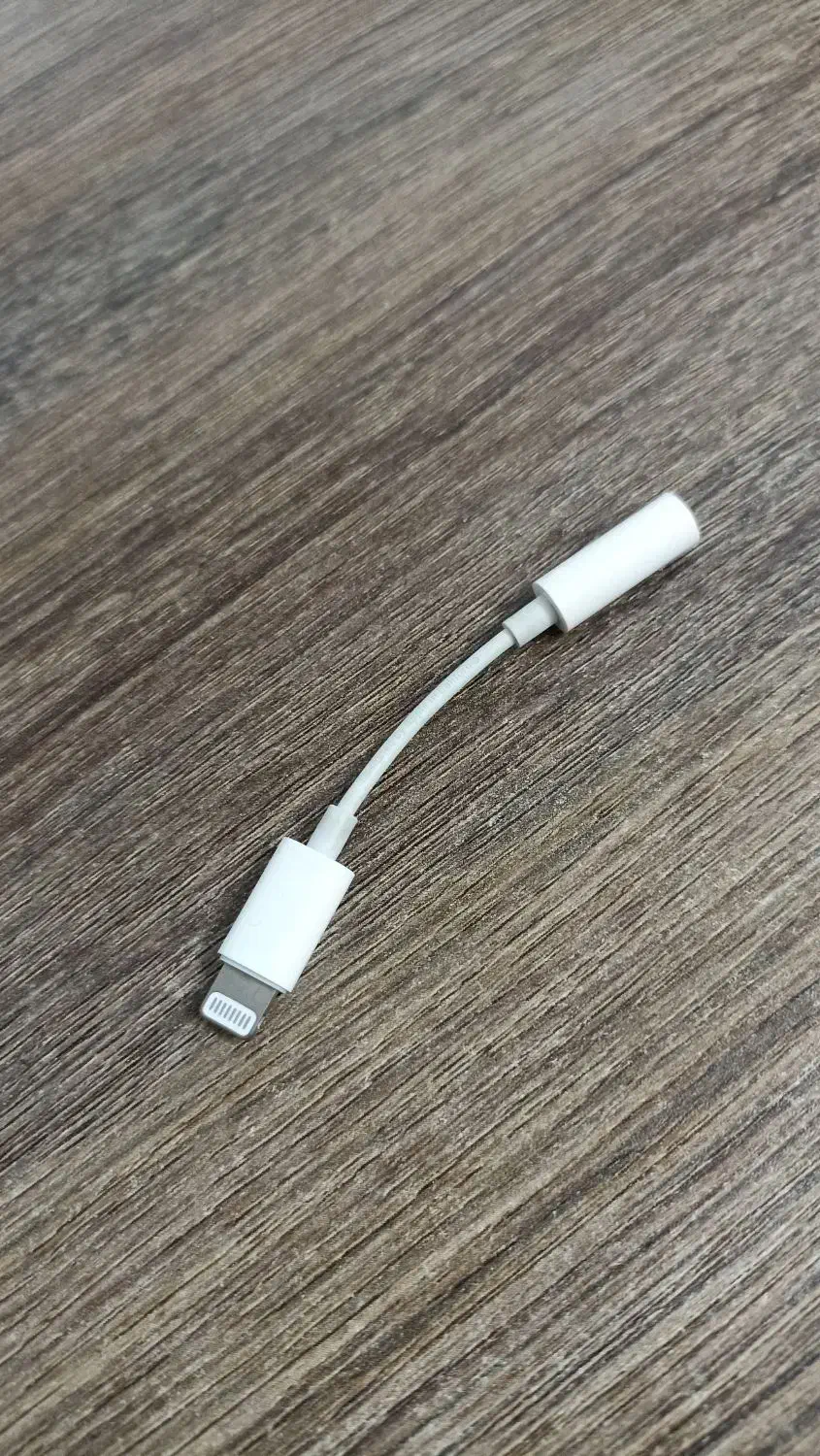 تبدیل لایتنینگ به جک ۳.۵ هدفون اپل|لوازم جانبی موبایل و تبلت|سبزوار, کوی بهار|دیوار