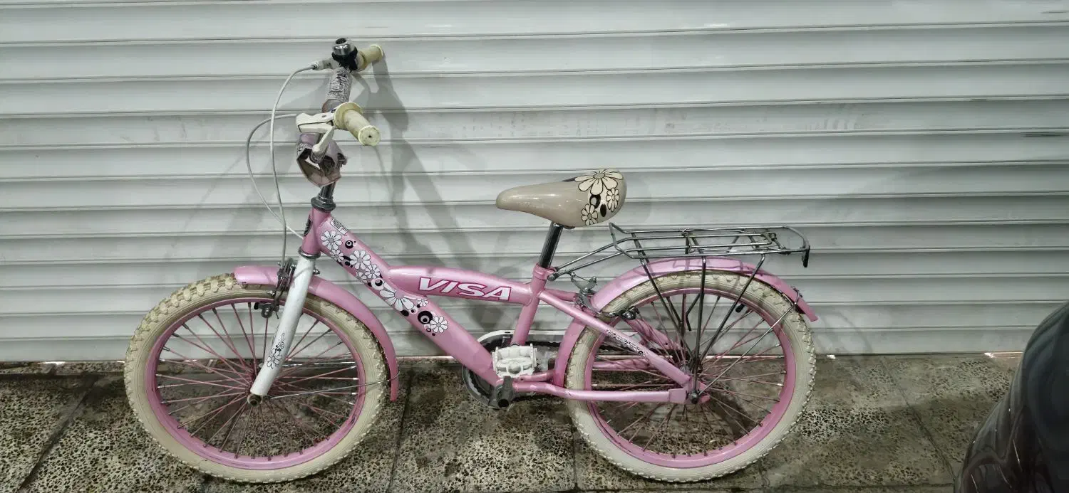 دوچرخه دخترانه سایز ۲۰ نو|دوچرخه، اسکیت، اسکوتر|شیراز, شهرک گلدشت حافظ|دیوار