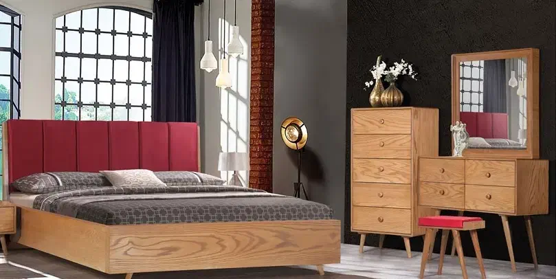 سرویس خواب جذاب یاشیل|تخت و سرویس خواب|رشت, حومه رشت|دیوار