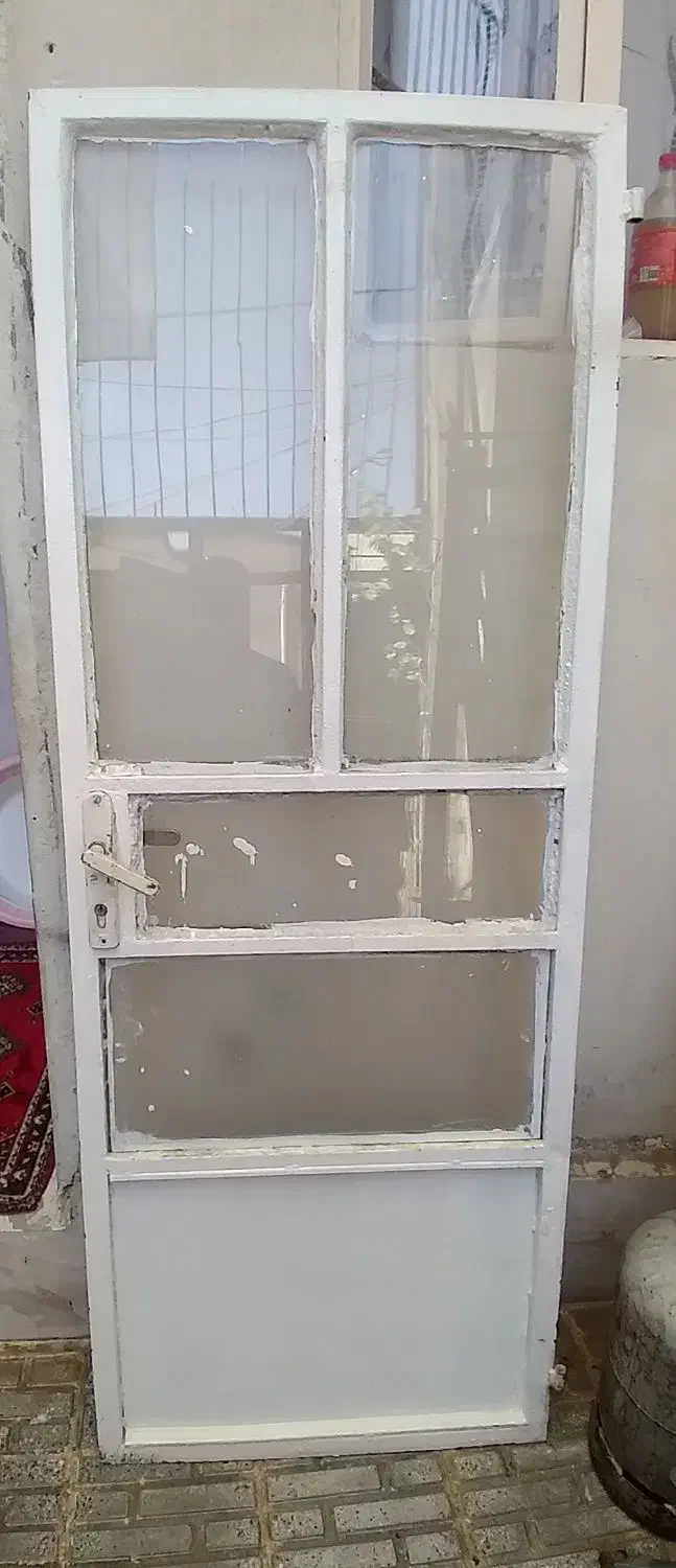 درب اهنی دومتر وهفتاد پنج بدونه چهارچیوه|مصالح و تجهیزات ساختمان|سنندج, |دیوار