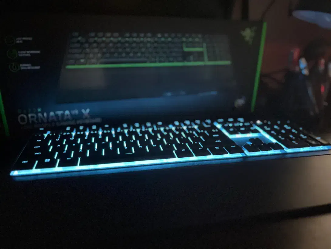 کیبورد Razer Ornata V3 X RGB در حد نو|قطعات و لوازم جانبی رایانه|تهران, آشتیانی|دیوار