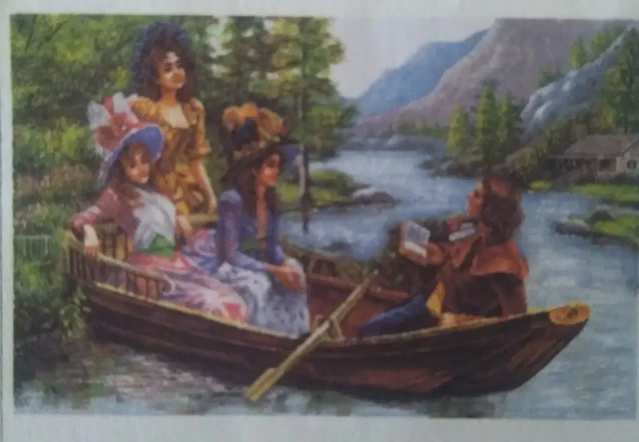 تابلو فرش قایق عشق|تابلو فرش|سرپل ذهاب, |دیوار