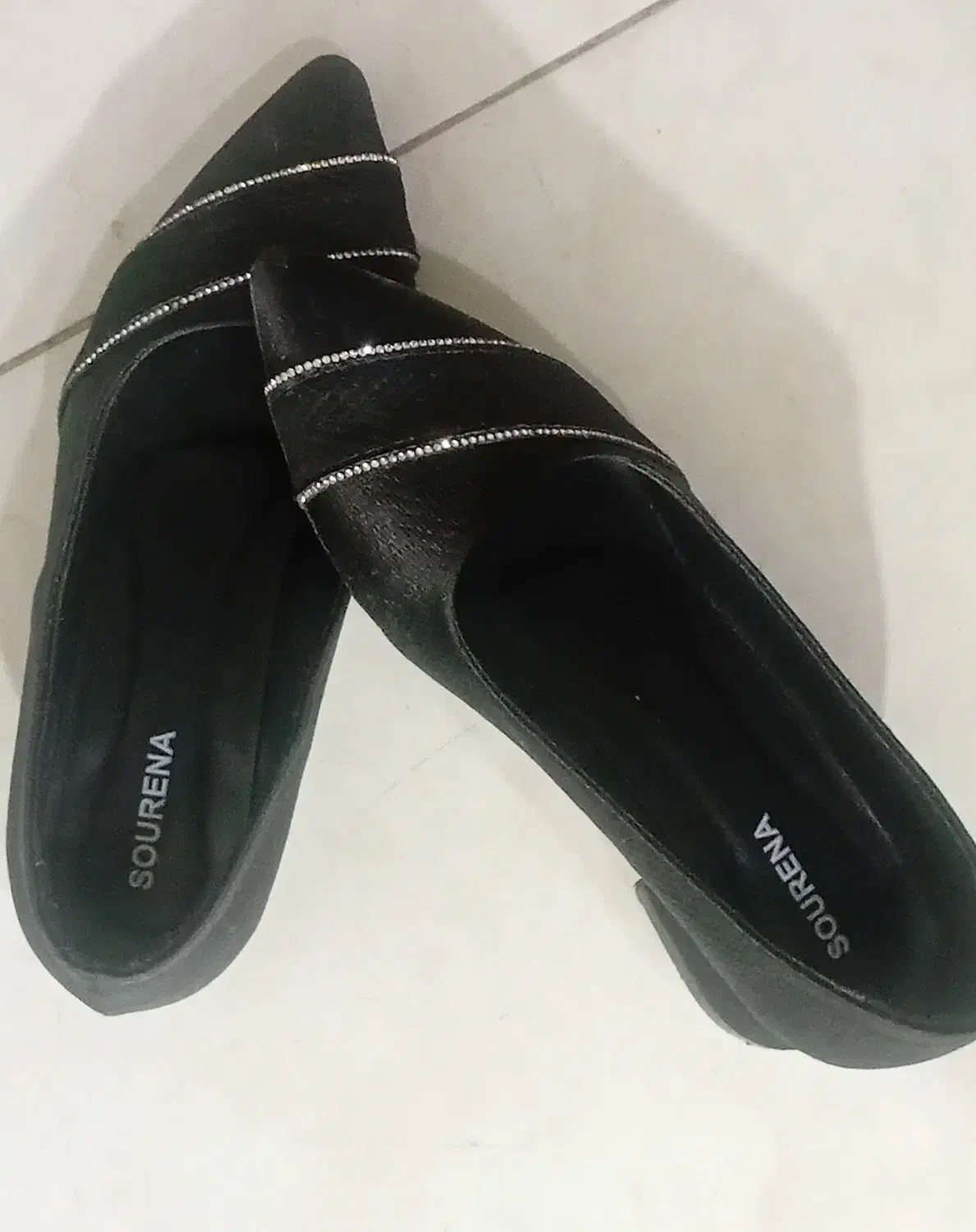 کفش مجلسی مشکی ۳۷ نو|کیف، کفش، کمربند|یاسوج, |دیوار