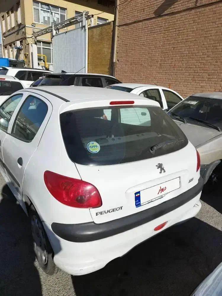 ۲۰۶ تیپ ۲|خودرو سواری و وانت|تهران, کوی بیمه|دیوار