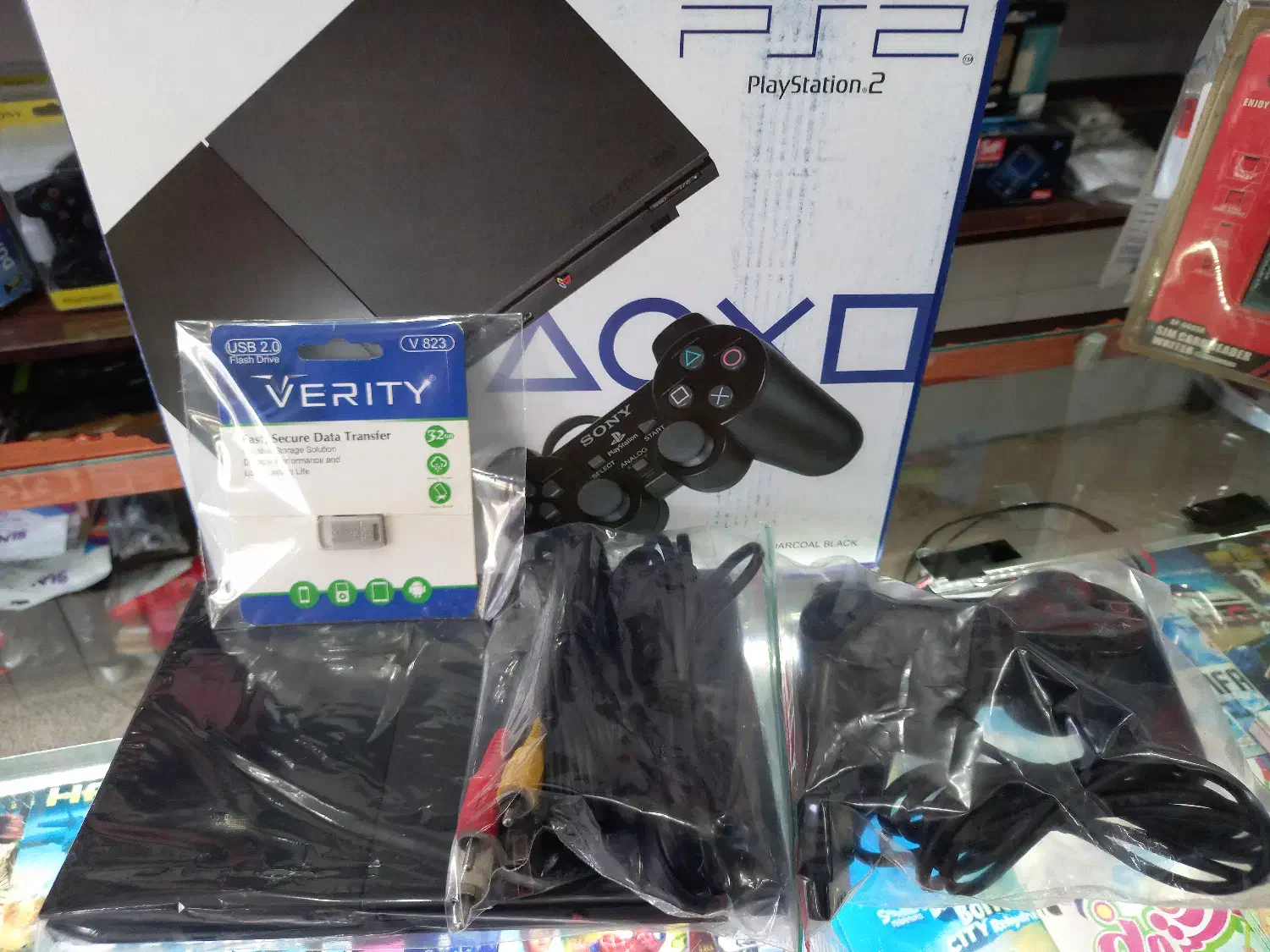 PS2 فلش‌خور (MATRIX) با فلش ۳۲ گیگ پر از بازی|کنسول، بازی ویدئویی و آنلاین|کیاشهر, |دیوار