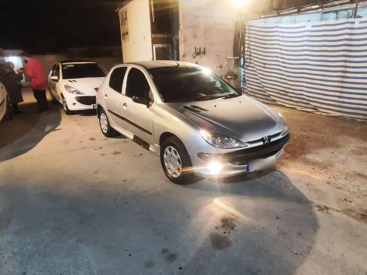 ۲۰۶ نقد و اقساط یا معاوضه با پراید مدل پایین|خودرو سواری و وانت|رشت, ولکس|دیوار