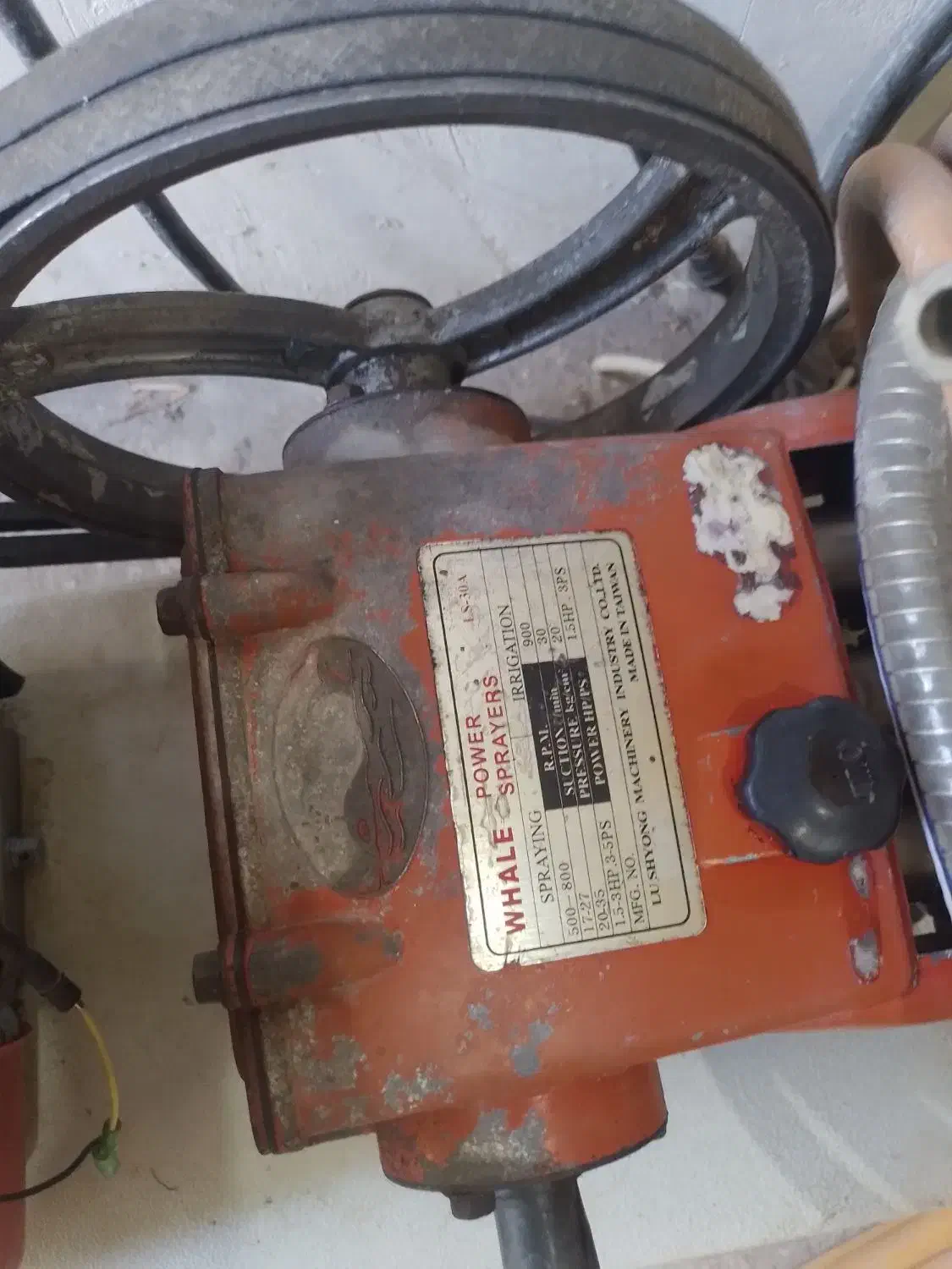 سمپاش هندا اصل ژاپن با پمپ لوشانگ تایوان|خدمات باغبانی و درختکاری|مراغه, |دیوار