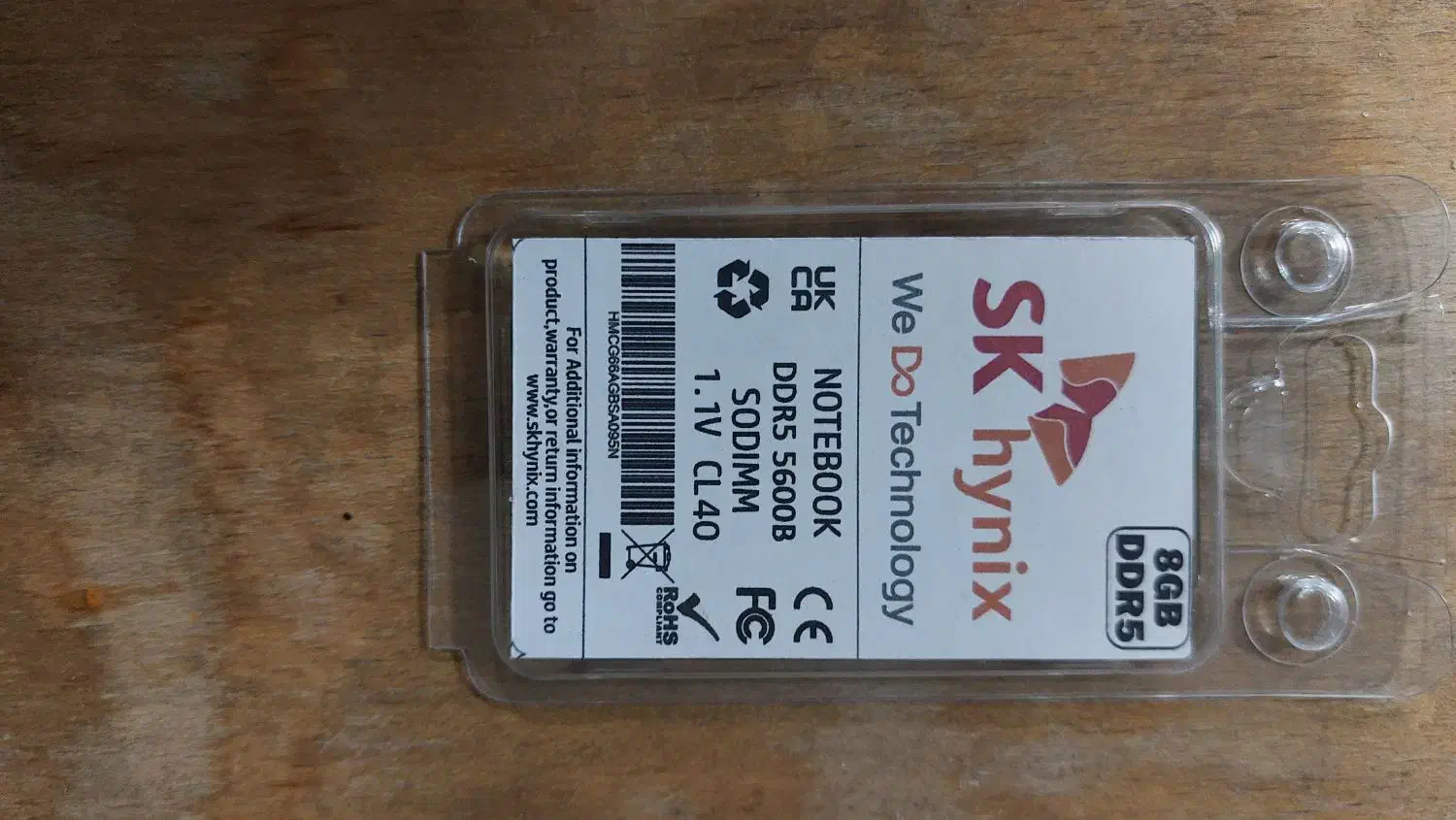 رم sk hynix 8GB DDR5|قطعات و لوازم جانبی رایانه|یزد, |دیوار