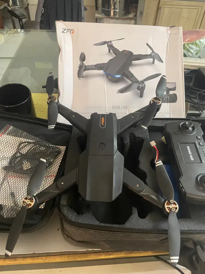 هلیشات ZFR F188 براشلس دوربین 6K|اسباب‌‌بازی|تهران, شهرک ولیعصر شمالی|دیوار