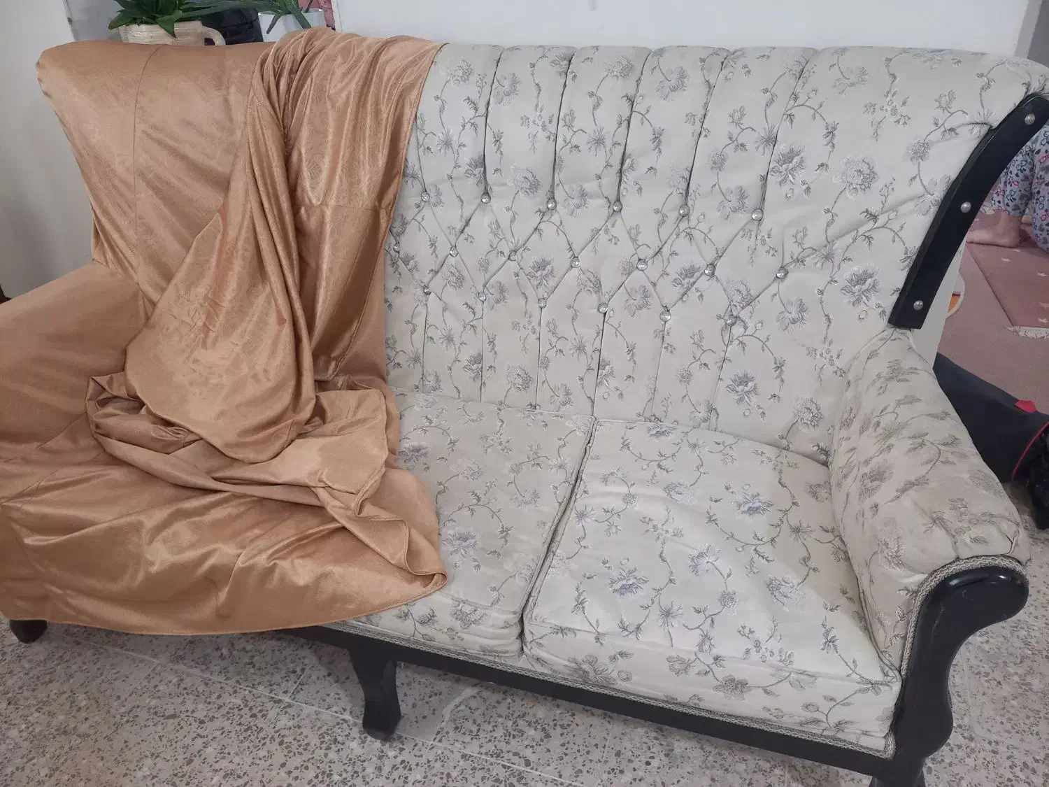 مبل سه نفره  وصندلی کامپیوتر|مبلمان خانگی و میز عسلی|مسجد سلیمان, |دیوار